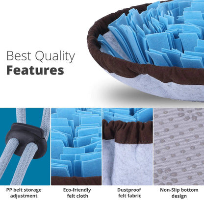 Snuffle Hunt Mat: Dog Puzzle & Stress Relief Toy - Kool Thingz