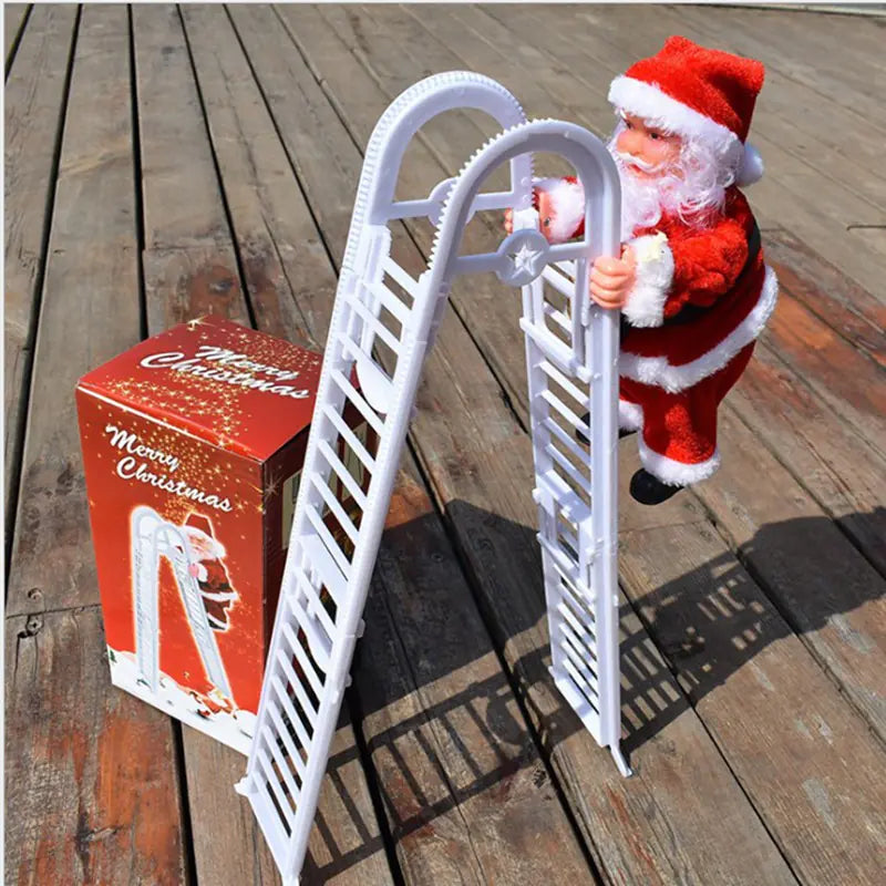 Santa Climber Decor Toy