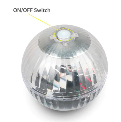 Solar LED Pond Light with RGB Rotation