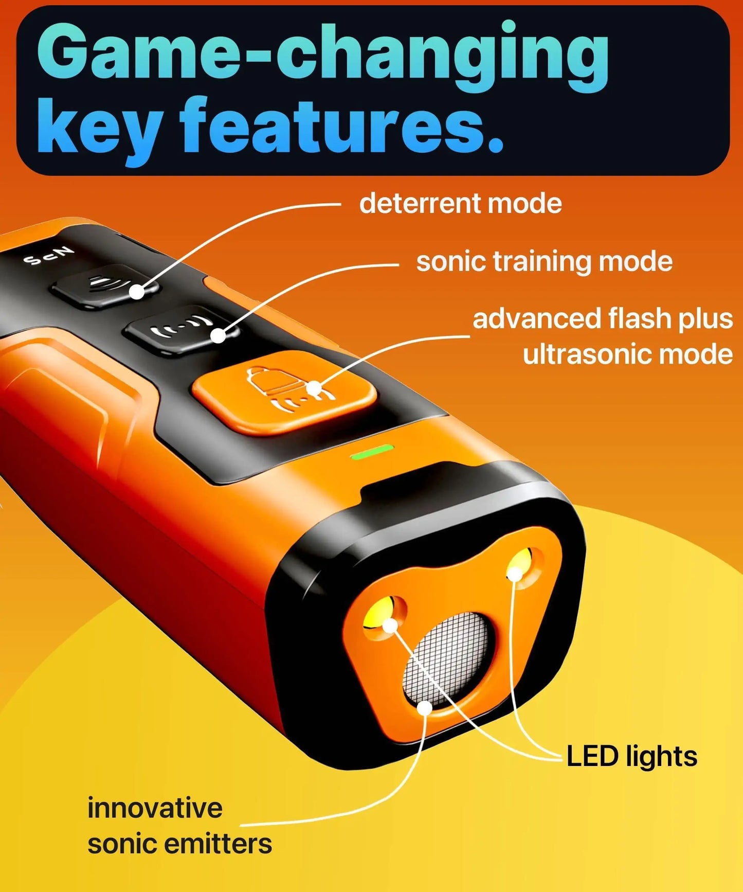 Ultrasonic Anti-Bark Dog Trainer