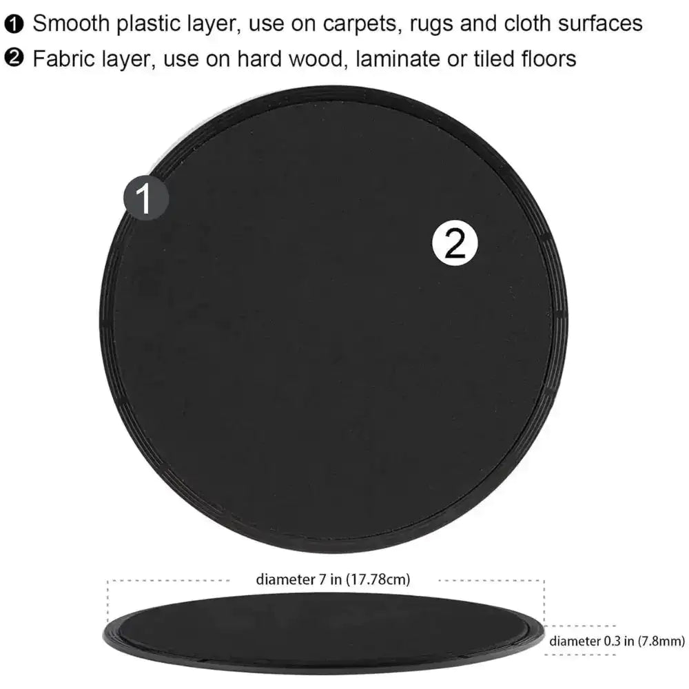 Core Exercise Sliders Set of 2