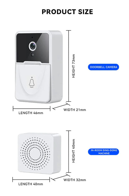 Smart WiFi Video Doorbell Intercom