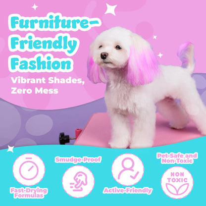 8-Pack Pet-Safe Color Dye Pens - Kool Thingz