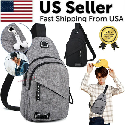 Unisex Crossbody Sling & Shoulder Bag