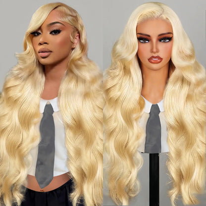 Blonde Breeze 32-Inch HD Lace Human Hair Wig