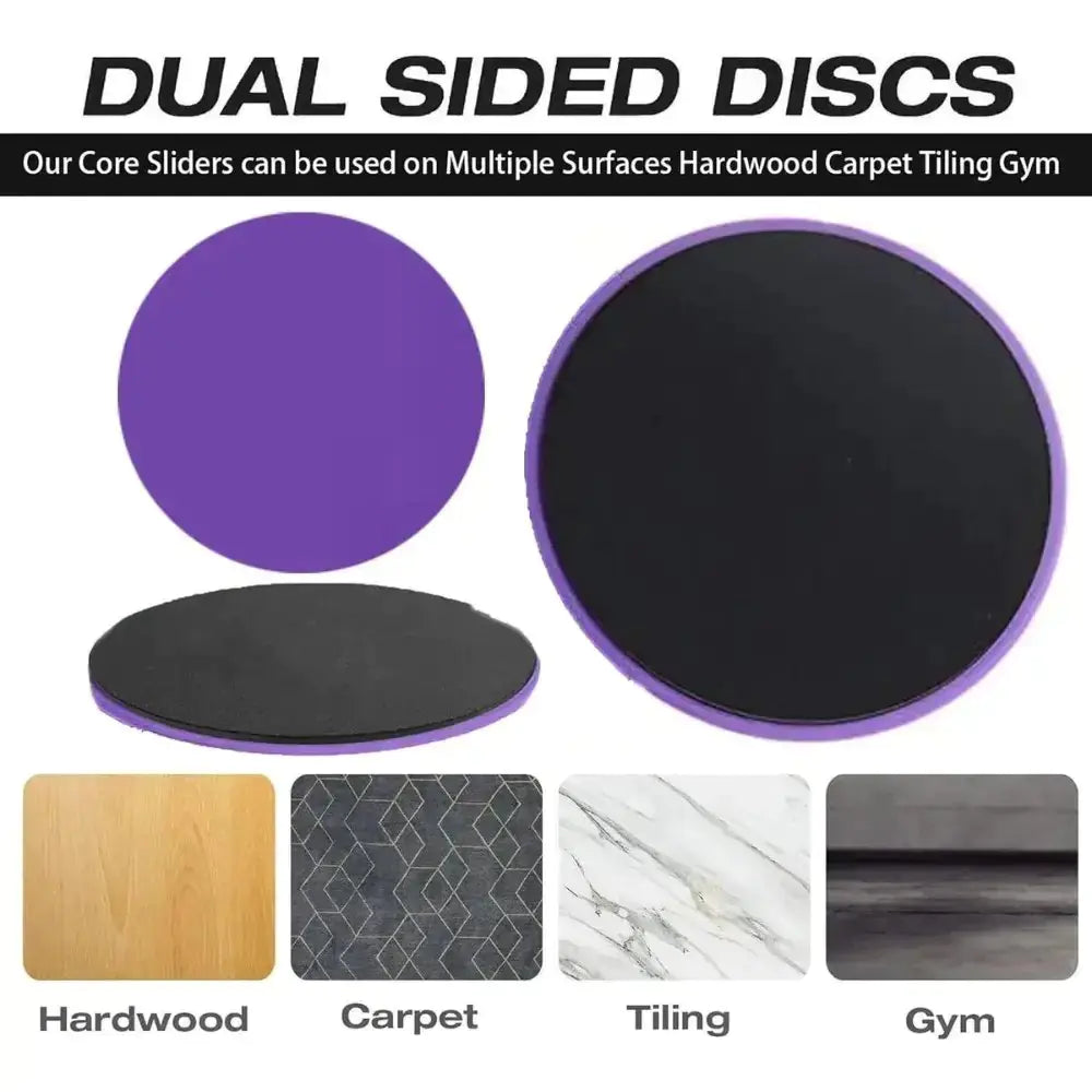 Core Exercise Sliders Set of 2