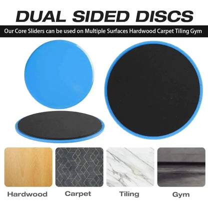 Core Exercise Sliders Set of 2