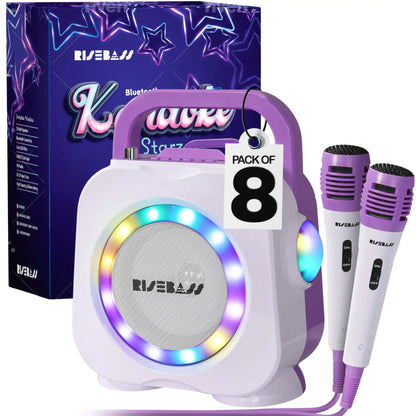 Kids Party Karaoke - Dual Mic Bluetooth Speaker