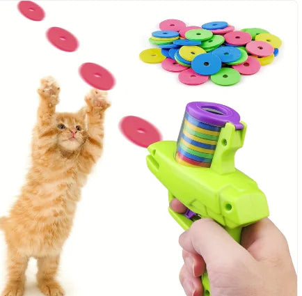 Cat Chase Foam Disc Launcher - Kool Thingz