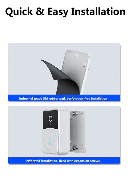 Smart WiFi Video Doorbell Intercom