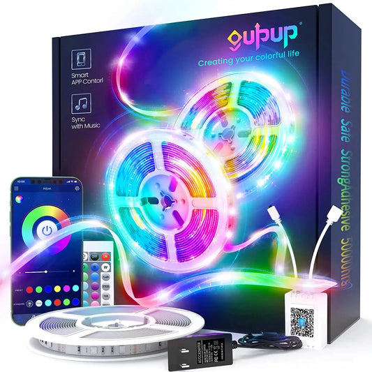 SyncBrite 50ft Music LED Strips