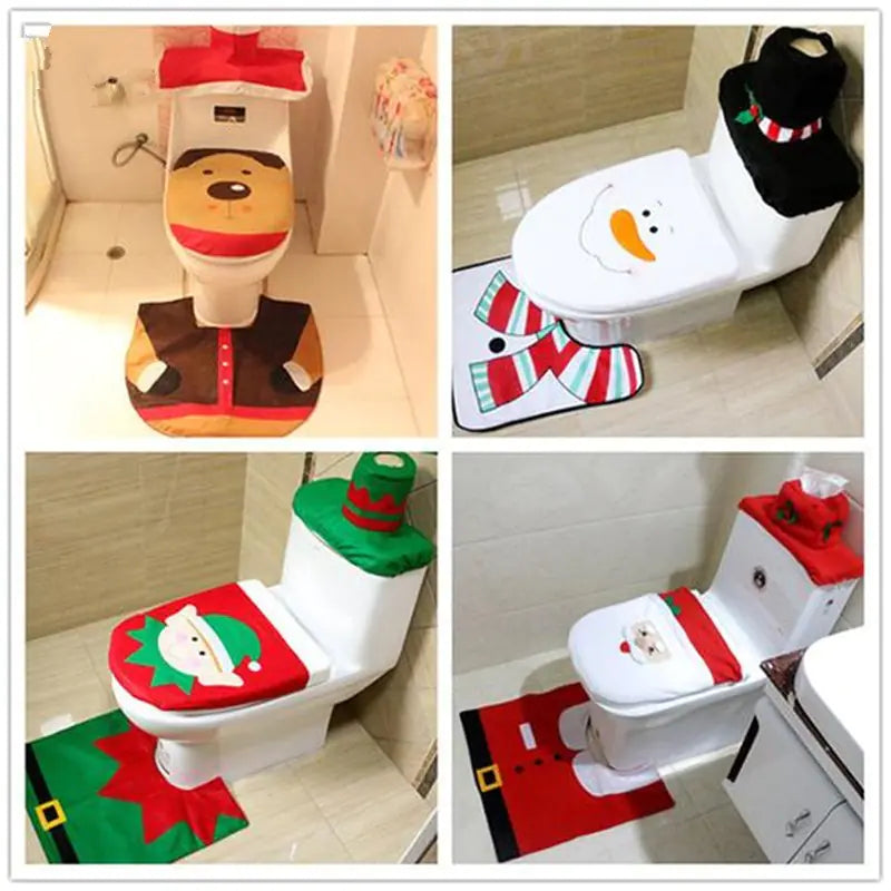 Santa Claus Toilet Seat Cover - Kool Thingz