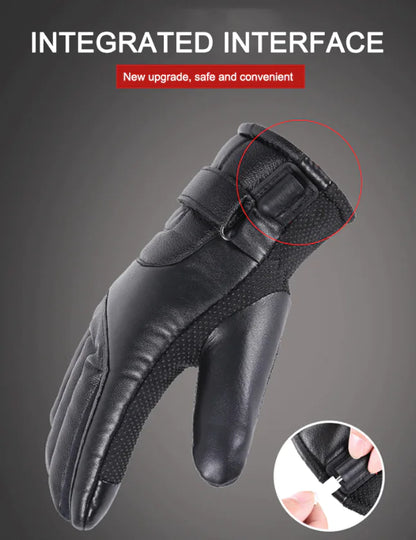 USB Heated Skiing Gloves - Thermal Winter Gear