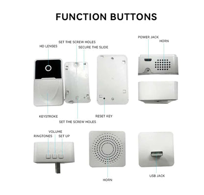 Smart WiFi Video Doorbell Intercom