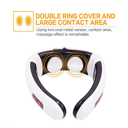 Electric Neck Relaxer with Pulse & Magnetic Therapy - Kool Thingz