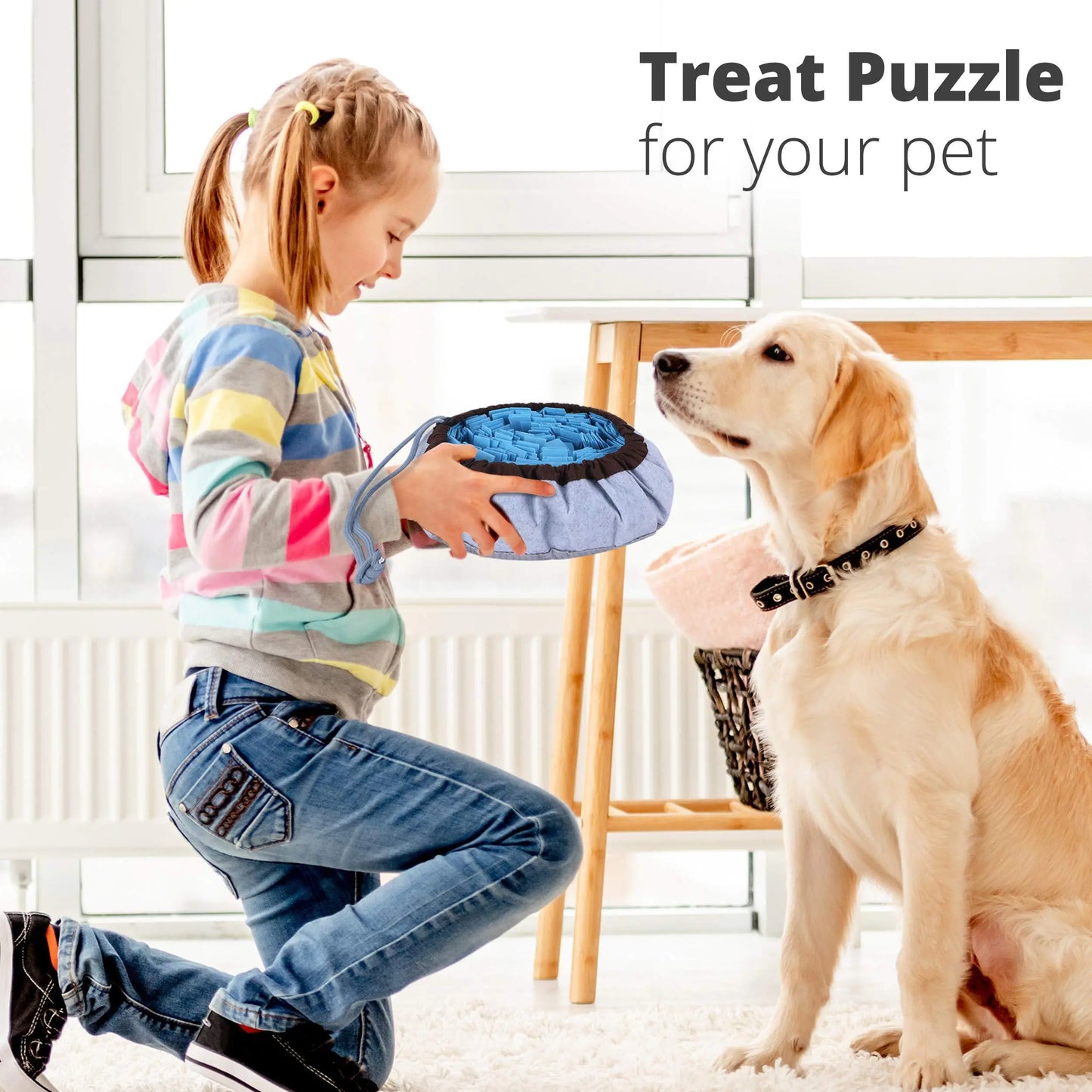 Snuffle Hunt Mat: Dog Puzzle & Stress Relief Toy - Kool Thingz