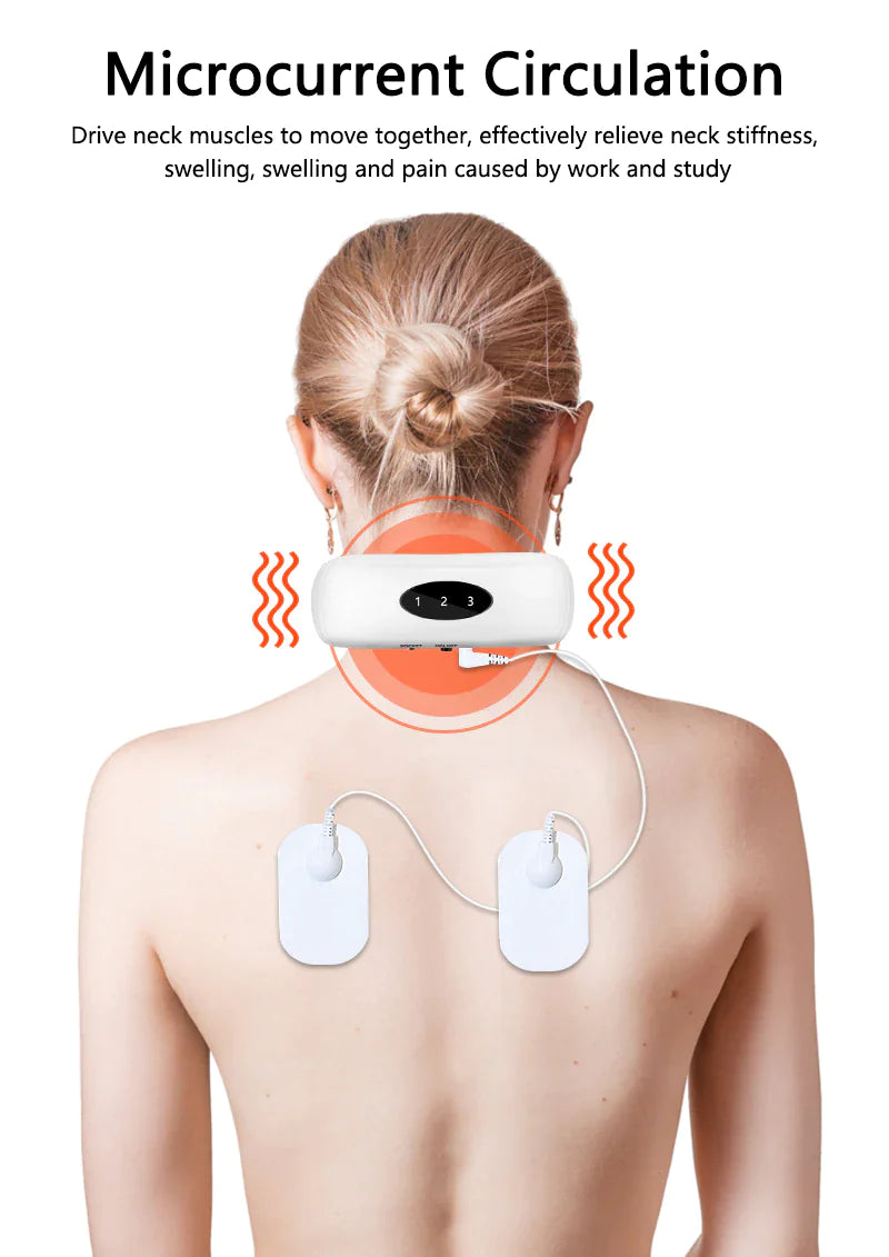 Electric Neck Relaxer with Pulse & Magnetic Therapy - Kool Thingz