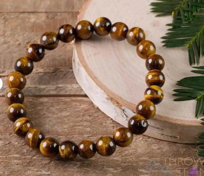 Tiger Eye Strength Bracelet 10mm