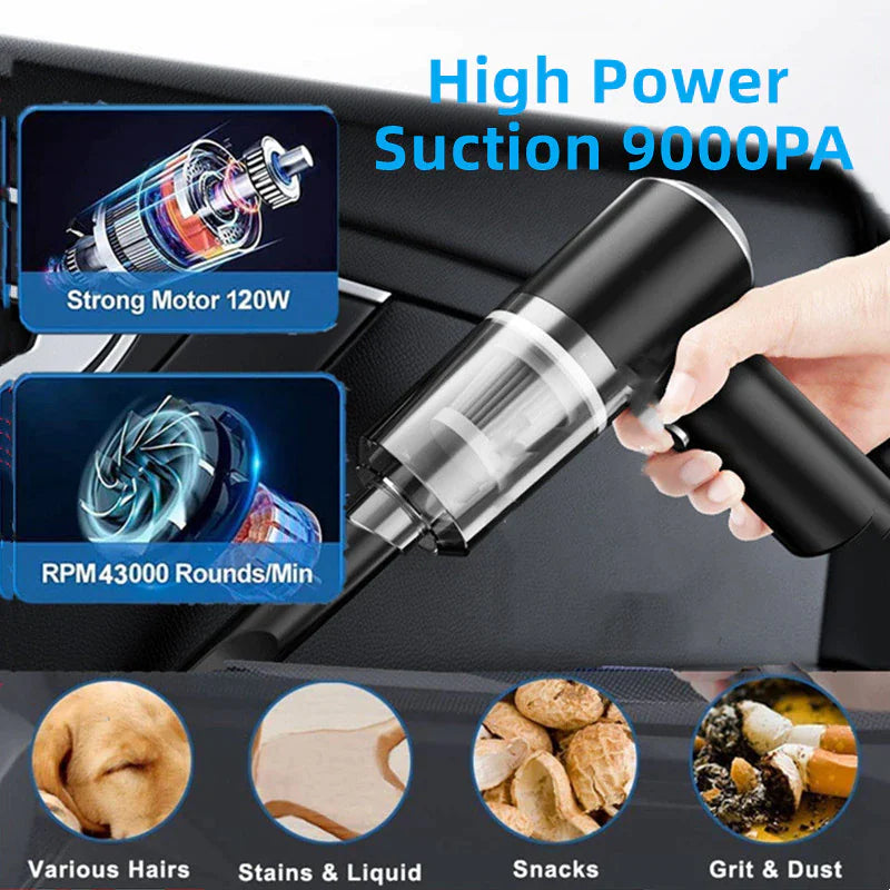120W Portable Cordless Vacuum Cleaner