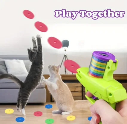 Cat Chase Foam Disc Launcher - Kool Thingz