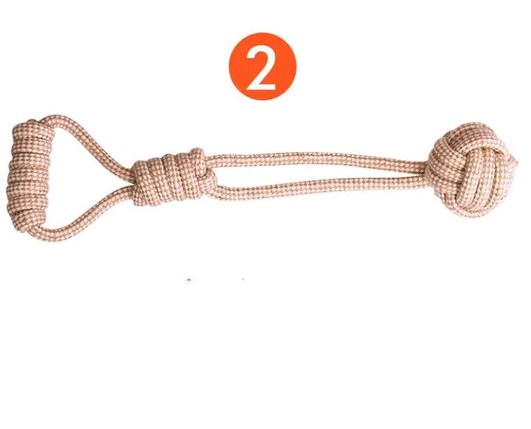 Cotton Hemp Dog Toy Set - Kool Thingz