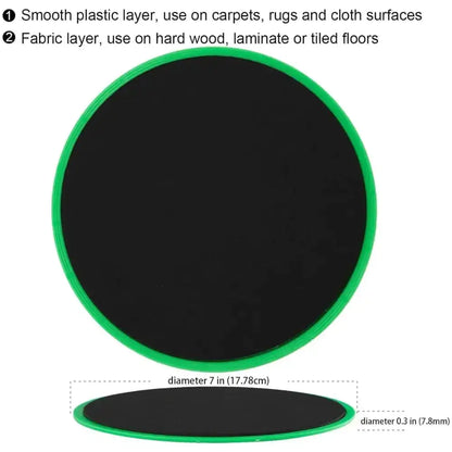 Core Exercise Sliders Set of 2