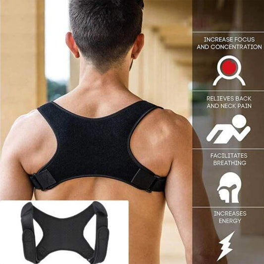 Ergonomic Back & Shoulder Support Brace