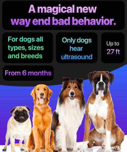 Ultrasonic Anti-Bark Dog Trainer