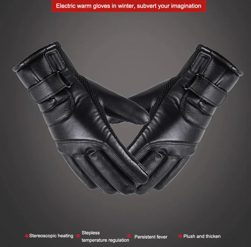 USB Heated Skiing Gloves - Thermal Winter Gear